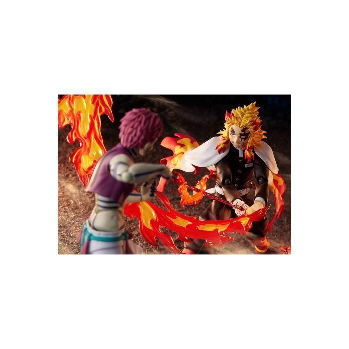 Figurine Figma Kyojuro Rengoku 15 cm - MAX FACTORY - Demon Slayer: Kimetsu no Yaiba - Blanc - Jouet - Mixte