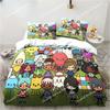 Новый игровой комплект постельного белья Toca Life World Excavator Sheet King Twin Double Child Bedding Set Mircofiber или Polyester Bedding Cover Set