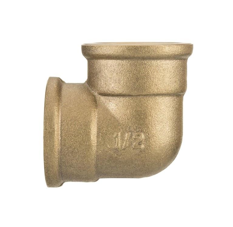 Brass Elbow 1/2"" Female/Female