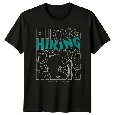Hiking T Shirt Adventure Birthday Image 1 Of 4 Vintage Soft Homme Casual Slightly Comfortable Unisex
