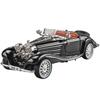 Масштаб 1/32 Mercedes Benz 500K 1936 Сплав Металл Литой Модель Автомобиля Звук и Свет Украшение для Улицы Модные Украшения Подарок для Друга