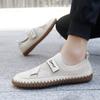 Fashion 2025 Men's Breathable Mesh Loafers Casual Slip-On Shoes Lightweight Walking Shoes Comfortable Male Flats Summer Loafers for Men