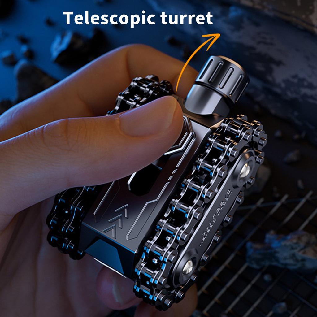 Вращающийся скользящий металлический спиннер-игрушка для снятия стресса и тревоги с портативным карманным дизайном