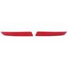 1 Pair Rear Bumper Reflector 63147318556 Red Housing Strong Retroreflection Fit For BMW 5‑Series F10