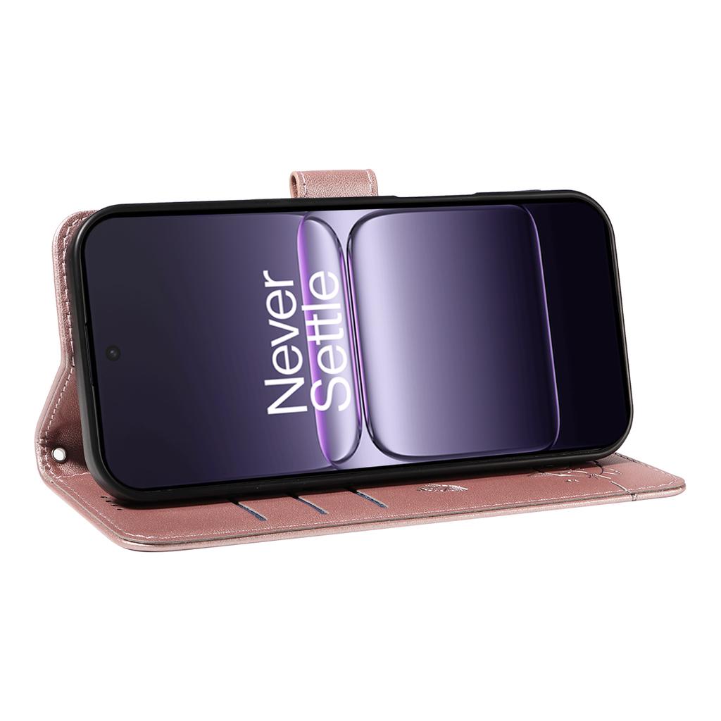 Чехол для OnePlus Nord CE5 5G/OnePlus Ace 5 Racing 5G с принтом кошки, кожаная обложка для телефона с ремешком на запястье