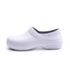 Reloko Kitchen Shoes, Chef Shoes, Non-Slip, Gardening Shoes, White, Size 39 (24.5 Cm)