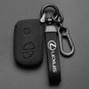 Leather Car Smart Remote Key Case Cover Shell Fob Protection For Lexus IS250 CT200 CT200h RX270 RX350 RX450 Keychain Accessories DX9