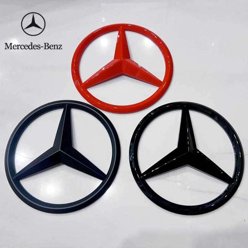 UPYLC1 C200 E300 2026 Hot 18.8cm logo badge sticker for front grille of car is suitable for Mercedes-Benz W204 W205 W218 W246 W251 GLK2