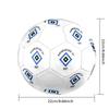Hamburger SV HSV size5 Soccer Ball, colorful, suitable for all ages, machine-stitched, PVC material, competition grade,durable and high bounce