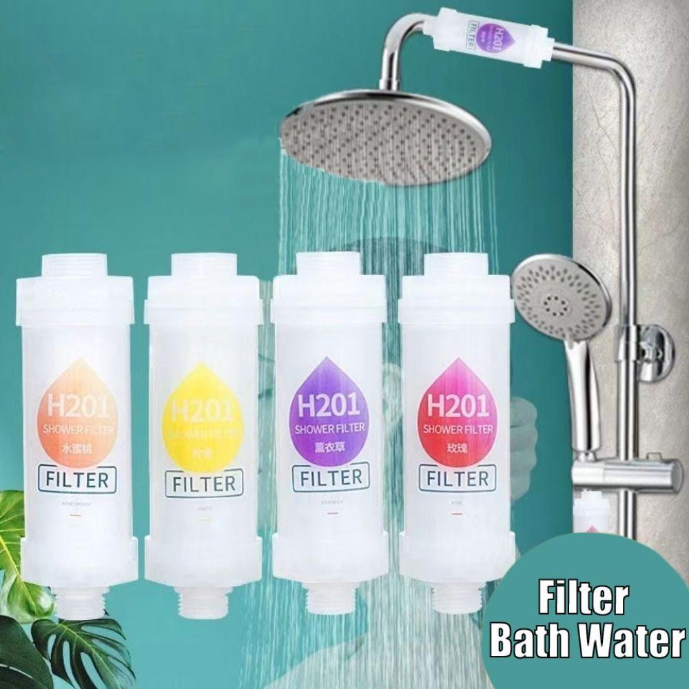 Dechlorination Shower Head Filter Lavender Shower Purifier Rose Shower Scented