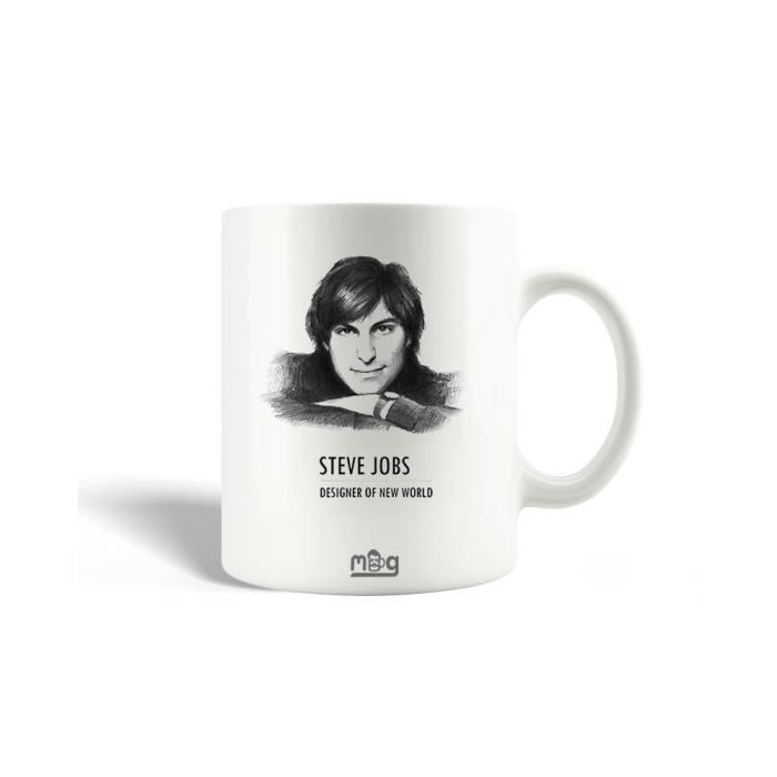 Mug en Céramique Steve Jobs Entrepreneur Fan Art