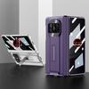 Anti-peek Glass Supercar Style Case For Huawei Mate X5 360 Degree Protective Plastic Matte Stand Cover For Huawei Mate X3 Cases