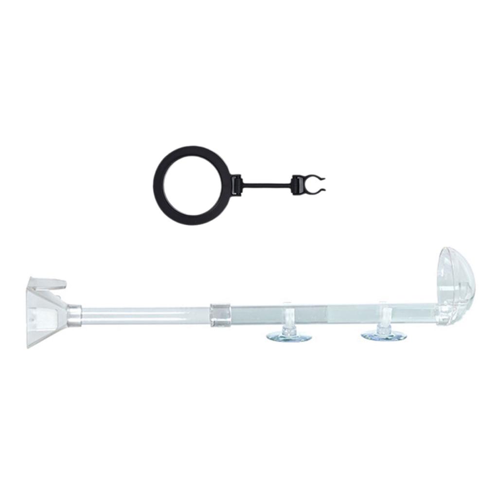 Акриловая кормушка для креветок, набор трубчатых тарелок, высокопрозрачные акриловые аквариумные кормушки для домашних аквариумов