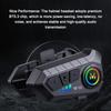 Motorcycle Helmet Headset BT5.3 Noise Reduction Headphone Waterproof Support Hands-Free Calling