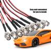 8 шт 5 мм фары и задние фонари светодиодные фонари RC модель Drift Car Аксессуар