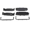 UTV Windshield Vent Kit Good Sealing Wind Shield Parts with Defogging Vents for Hard Coated