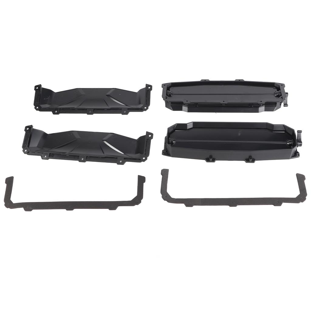 UTV Windshield Vent Kit Good Sealing Wind Shield Parts with Defogging Vents for Hard Coated