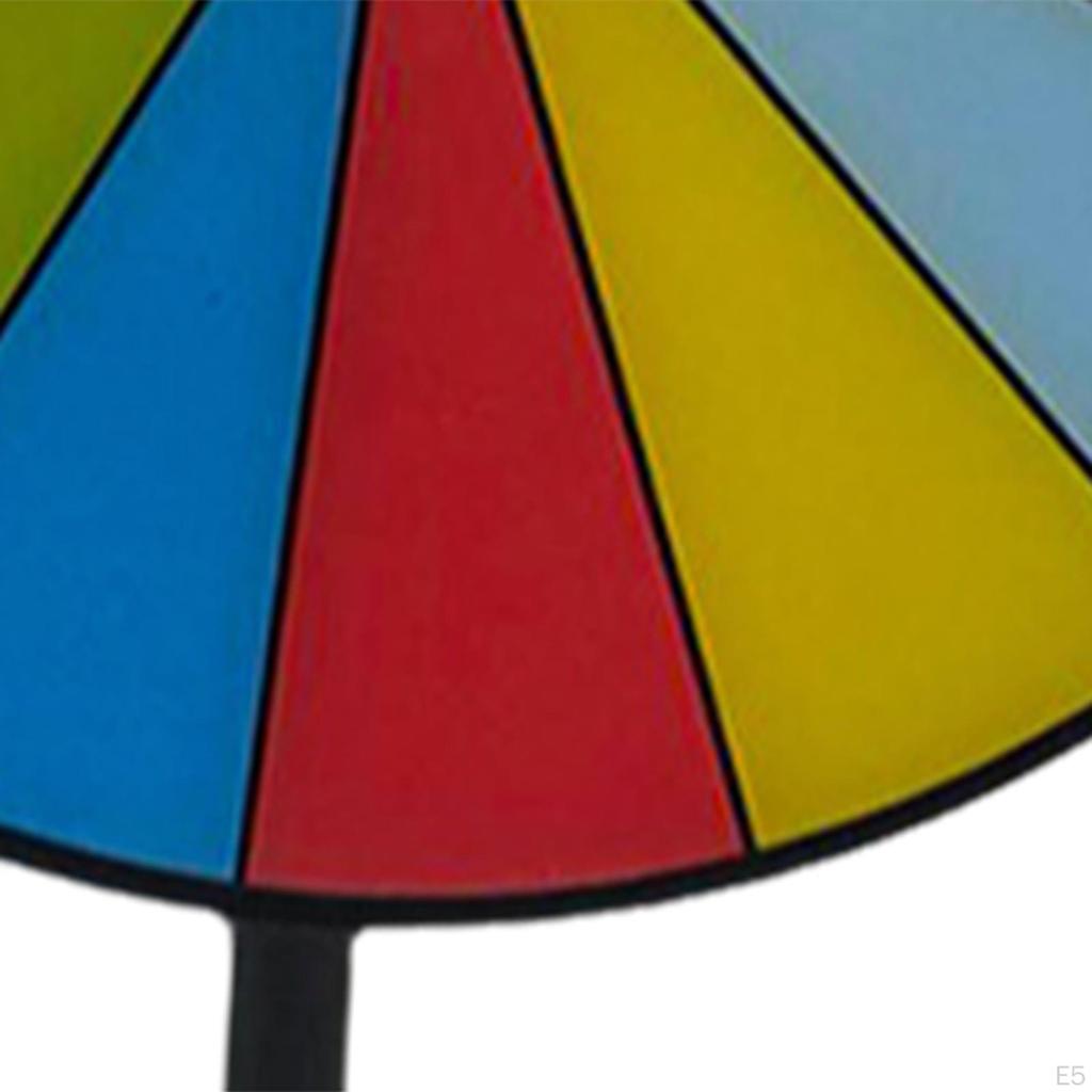 20cm Dry Erase Rotating Prize Wheel Portable Multipurpose with Stand for Trade Show