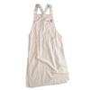 And Packable Overalls Apron Unisex Adult Length 100cm Laborodue Natural 73508
