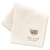 PAUL JOE ACCESSOIRES Towel Handkerchief with Nunet Embroidery Towel Hand Towel 25cm & (Ivory) Women's Approx. 000287-0007-02
