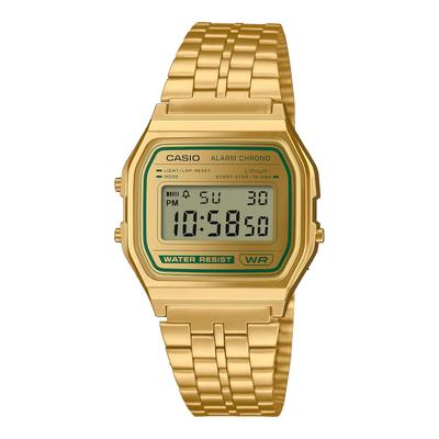 CASIO Золотые часы A158WEGV-9A Мужские