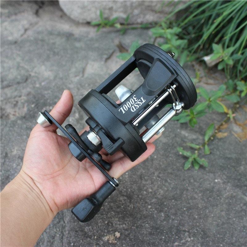 Рыболовные катушки Троллинговая катушка Saltwater TSSD 3000L-4000L Right Hand Black