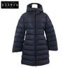Domestically Authorized Dombes Long Down Jacket Coat 2 NavyUsed