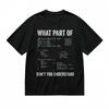 Men's Classic T-Shirt Programming Sarcasm with Colorful Code Snippet Design Tee