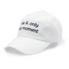 38comeoncommon Our Moment Ball Cap (White)