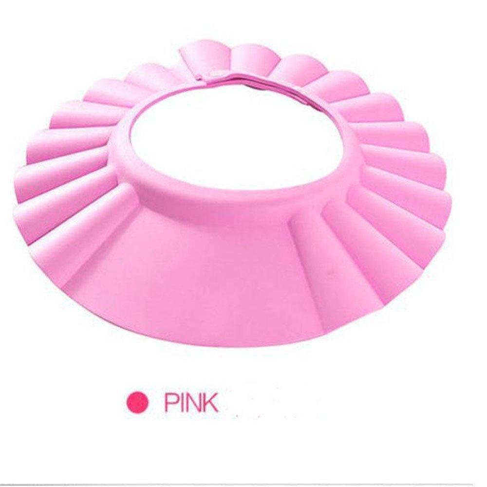 Adjustable Kids Shampoo Soft Hat Shower Cap Wash Hair Shield Bathing