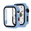 Закаленное стекло+чехол для Apple Watch series 9 8 7 41мм 45мм 42мм ПК бампер Защитная пленка на экран чехол iWatch 6 5 4 se 44мм 40мм оболочка