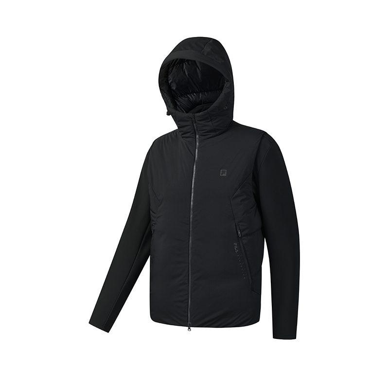 Fila Мужская утепленная куртка для фитнеса Pitch Black A11M541915FBK