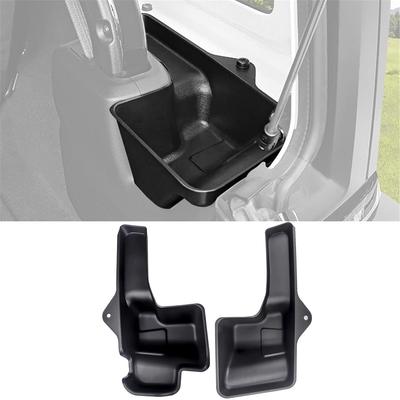 Боковой органайзер в багажник YOCTM для Jeep Wrangler, Внутреннее хранение, Ящик для хранения в задней двери, Индивидуальные детали JL/JLU, Sahara/Rubicon (4-дверный) 2018-2023, Коробка,