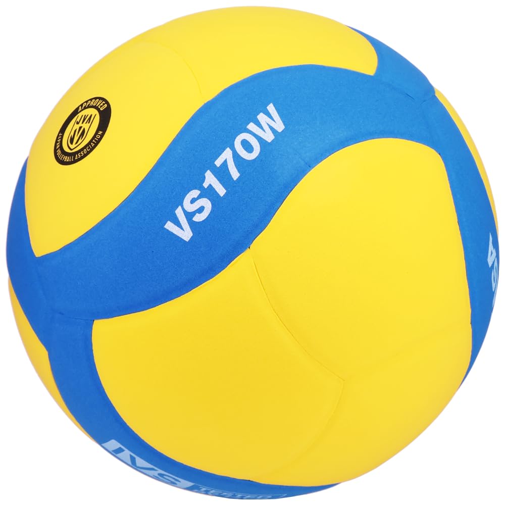 Mikasa Smile Valley Size 5 FIVB Approved Recommended Inner Pressure Yellow/Blue VS170W-Y-BL 0.10~0.15 kgf/cm²