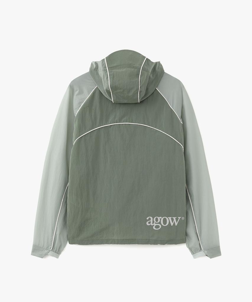 Agow Gust Hybrid Well Wind Jacket Mint
