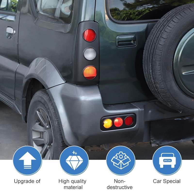 Car Rear Fog Lampshade Cover Lamp Protective Decoration Taillight Cover For Suzuki Jimny 2007-2017 Car Exterior Accessories
