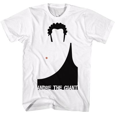 Белая футболка унисекс Andre The Giant Big Time