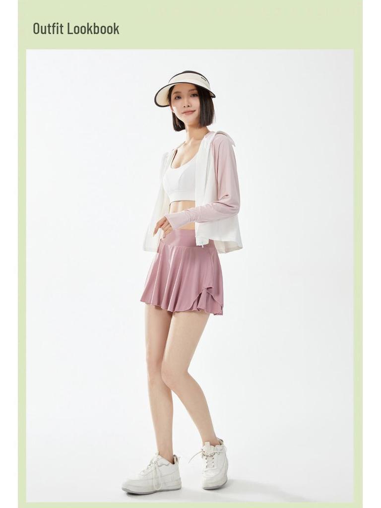 Женское пончо с защитой от солнца UPF 50+ - Дышащее, Черный козырек для защиты от УФ-лучей