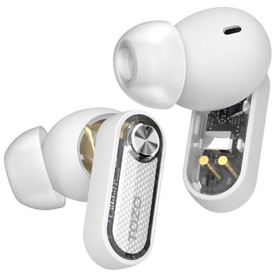 TOZO Crystal Pods Wireless 2025 Новейший Bluetooth Bluetooth Оснащен шумоподавлением ENC Вызов Шум Внешний звук Прозрачный выделенный эквалайзер приложения до 35