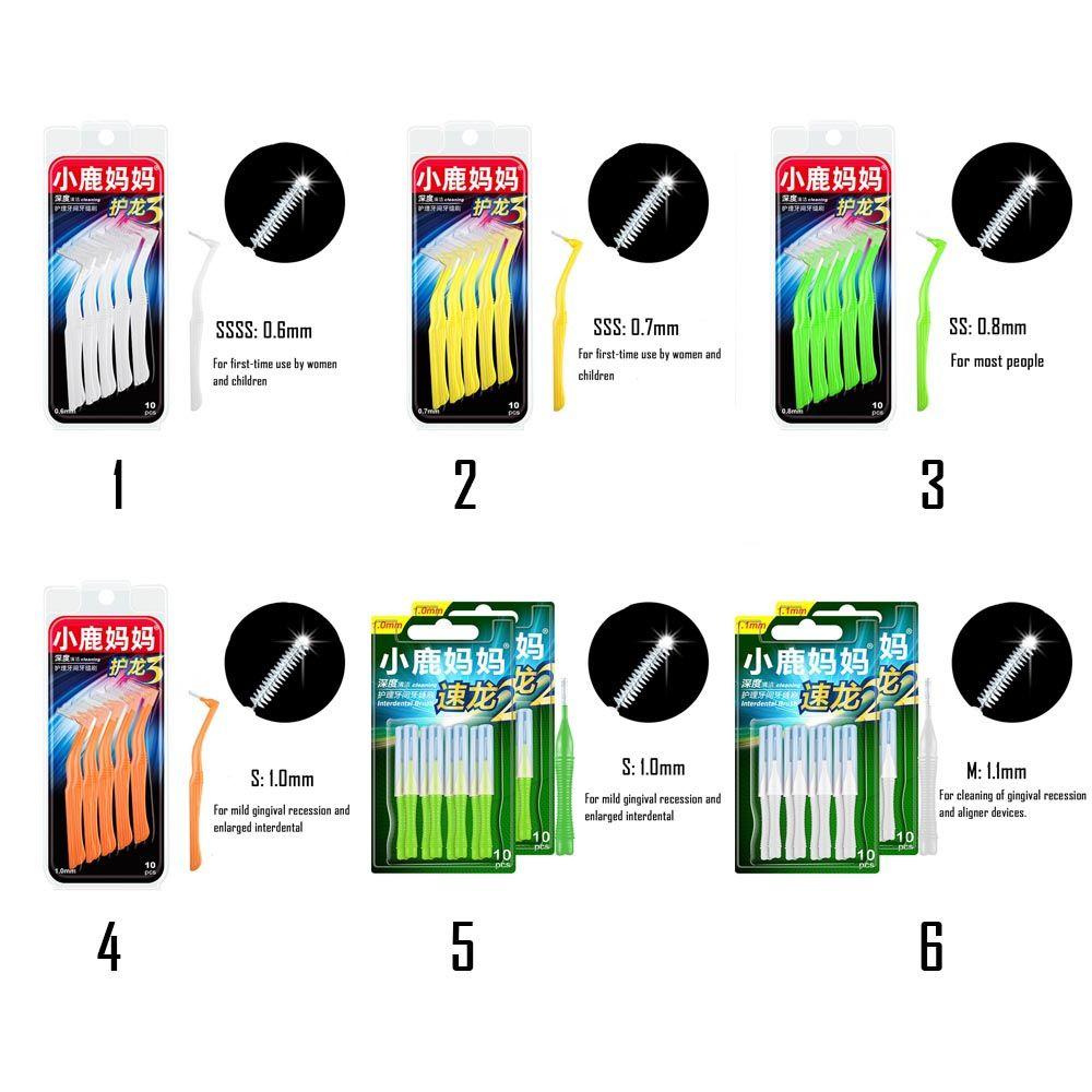 Health Gap Floss Oral Hygiene Toothbrush Interdental Brush Teeth Braces Clean Teeth