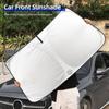 BER1 Car Front Sunshade 360° Foldable UV Protection Cover Auto Summer Accessories For Proton Exora Iriz R3 Wira Saga Satria Magma X50