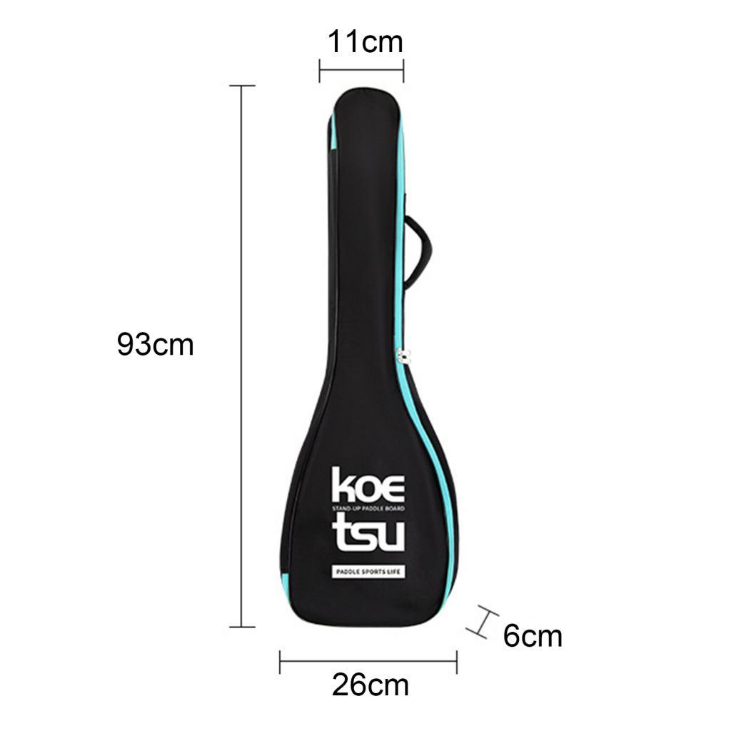 Kayak Paddle Bag Holder Pouch Padded Oxford Fabric Thick Durable Portable with Handle Storage