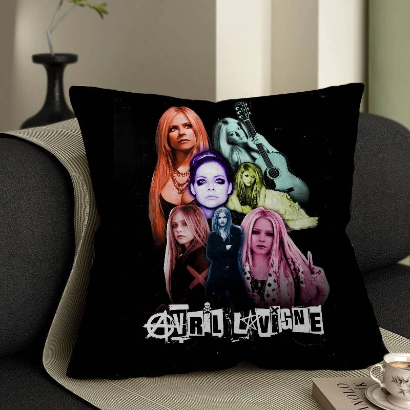 AAvril Singer RRamona Lavigne Cushion Cover Car Throw Pillow Case For Sofa Car Christmas Gift xcm xcm