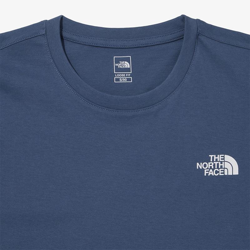 The North Face Футболка унисекс SS22 Синяя NT7UN48G