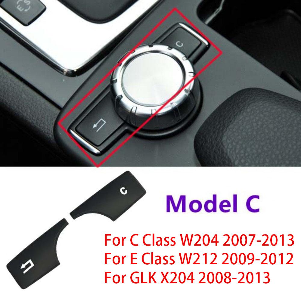 Автомобильная консоль мультимедийная функция кнопка крышка наклейка отделка для Mercedes Benz ABCE класс CLA GLA GLK W204 W212 W176 W246 X204