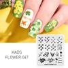 kads 53 Flower Series Nail Stamping Plates DIY Manicure Stamping Plate for Nail Art Template Nail Art Stamp Plates