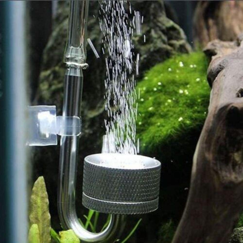 U-образный диффузор CO2 для аквариума, распылитель воздуха из алюминиевого сплава с присоской, долговечный распылитель углекислого газа