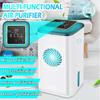 Portable UV Air Purifier Ozone Generator Purification Anion Air Purification Machine Air Clean Disinfection Sterilization 4 IN1