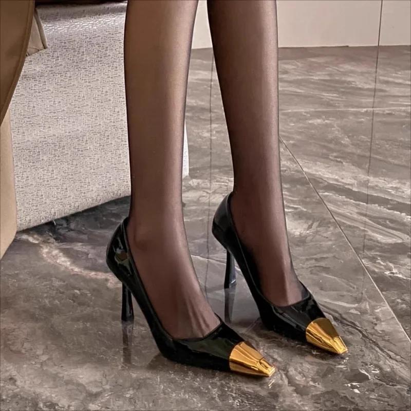 2024 Горячая Распродажа Женская Обувь Небольшие Женские Туфли На Высоком Каблуке Модные Леопардовые Туфли-Лодочки Для Вечеринок Женские Новые Туфли На Каблуках С Квадратным Носком Womenzapatos