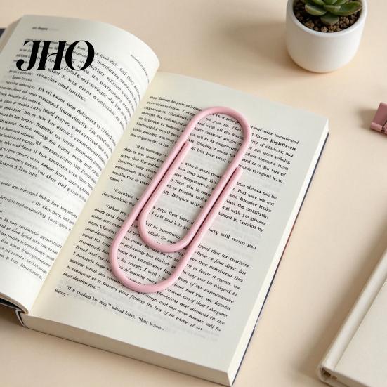 One-piece Molded Bookmark 3D Printed Giant Paper Clip, Large Clip Shape Bookmark, Extra Big Paperclip Book Marker Decoration, Gift for Reading Lovers
